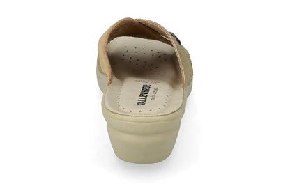Valleverde 25301 ciabatta donna con sottopiede in pelle