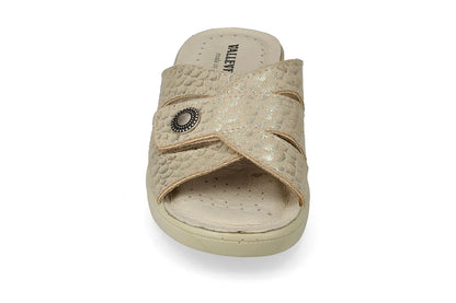 Valleverde 25306B ciabatta donna con sottopiede in pelle