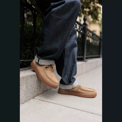 Clarks 26173471 Torhill Lo Camoscio Sabbia Scuro da uomo