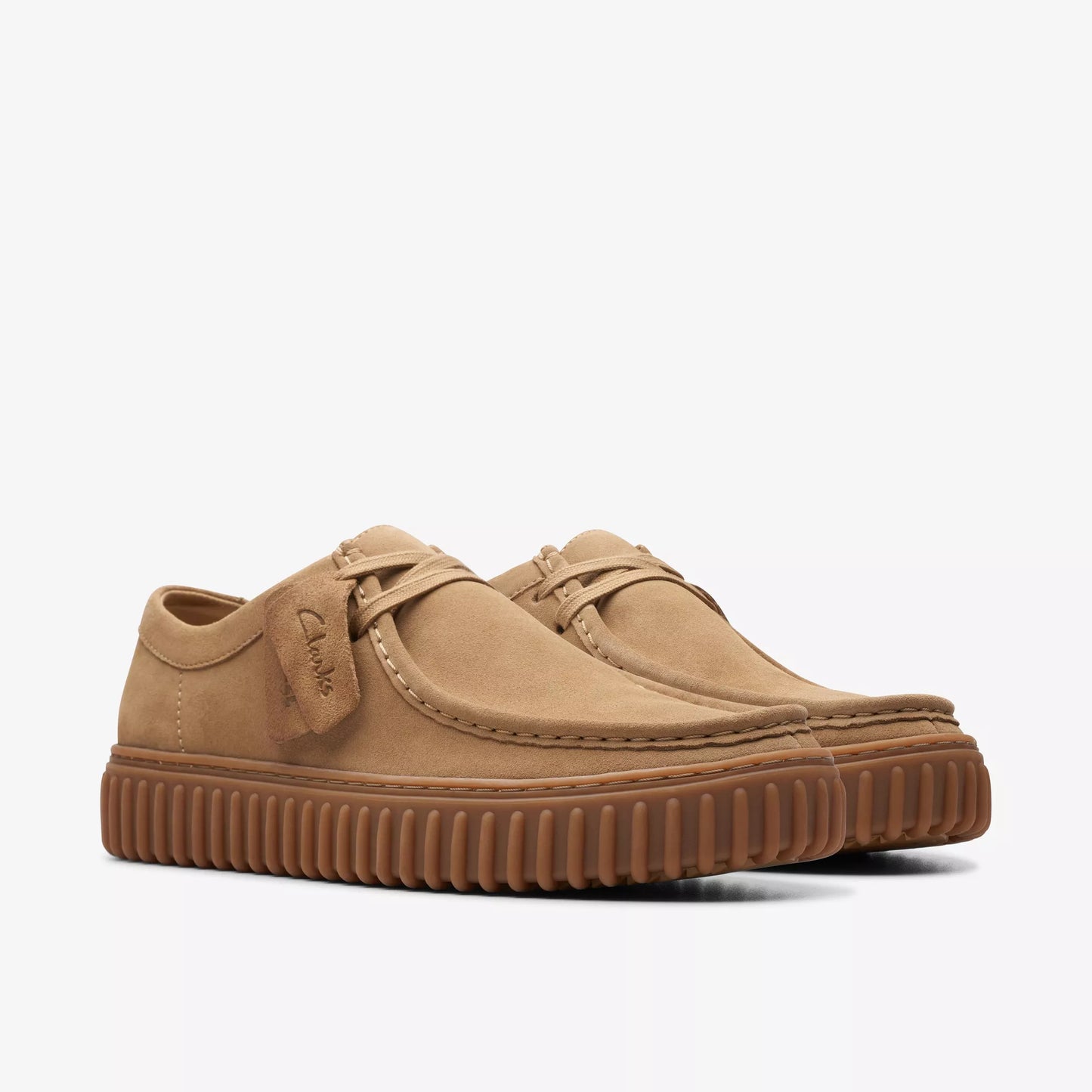 Clarks 26173471 Torhill Lo Camoscio Sabbia Scuro da uomo