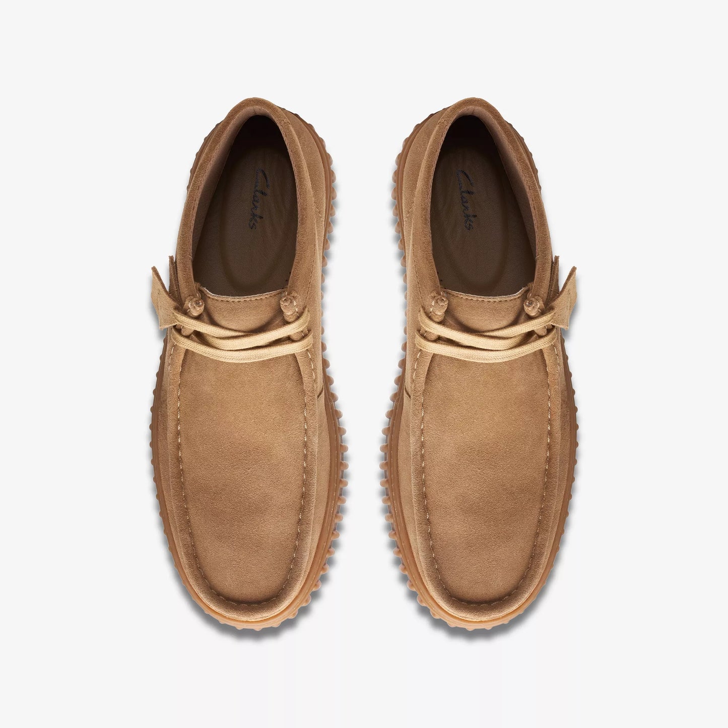 Clarks 26173663 Torhill Hi Camoscio Sabbia Scuro da uomo