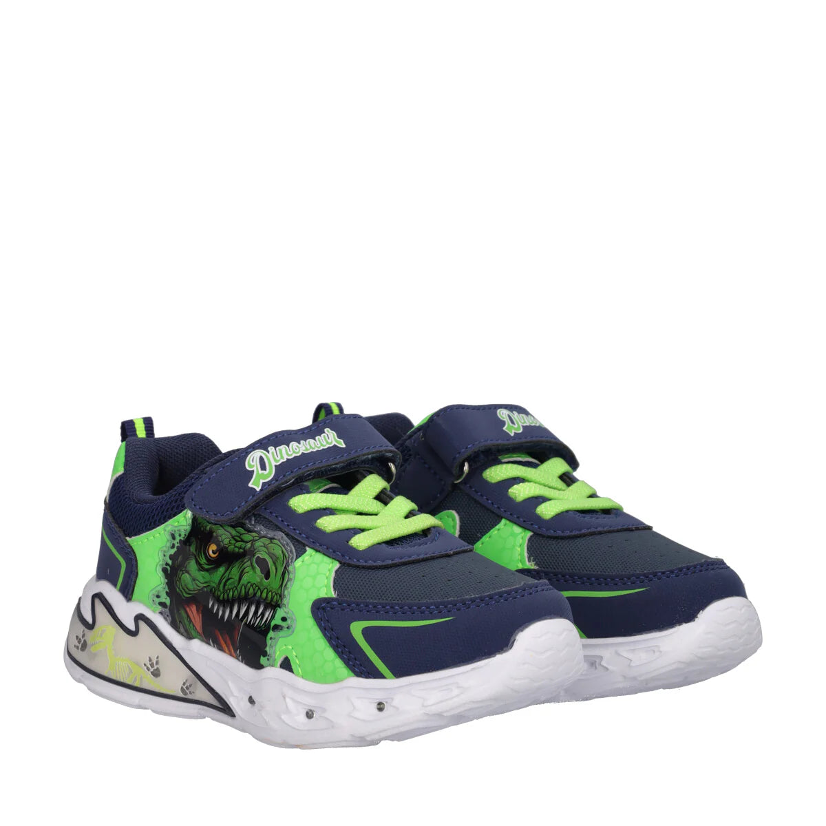 Walt Disney S8020179S Sneakers Bambino Blu e Verde con Luci