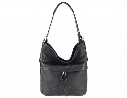 Divas S7104 Maya borsa a spalla in vera pelle