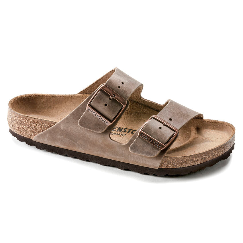 Birkenstock 352203 Arizona pelle oliata tobacco brown