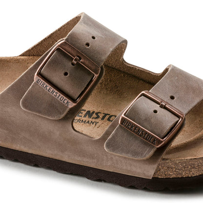 Birkenstock 352203 Arizona pelle oliata tobacco brown