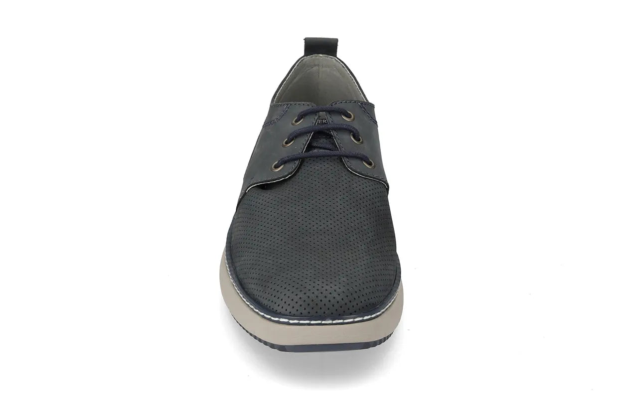 Valleverde 360991 scarpa stringata sportiva con tomaio e sottopiede in pelle