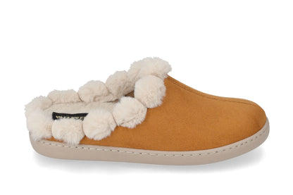 Valleverde 43102 Pantofola Donna in Tessuto con fodera peluche