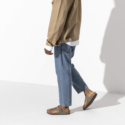 Birkenstock 043391 Gizeh  Birko-Flor Nubuck stone