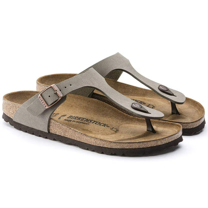 Birkenstock 043391 Gizeh  Birko-Flor Nubuck stone