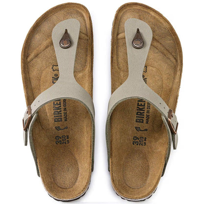 Birkenstock 043391 Gizeh  Birko-Flor Nubuck stone