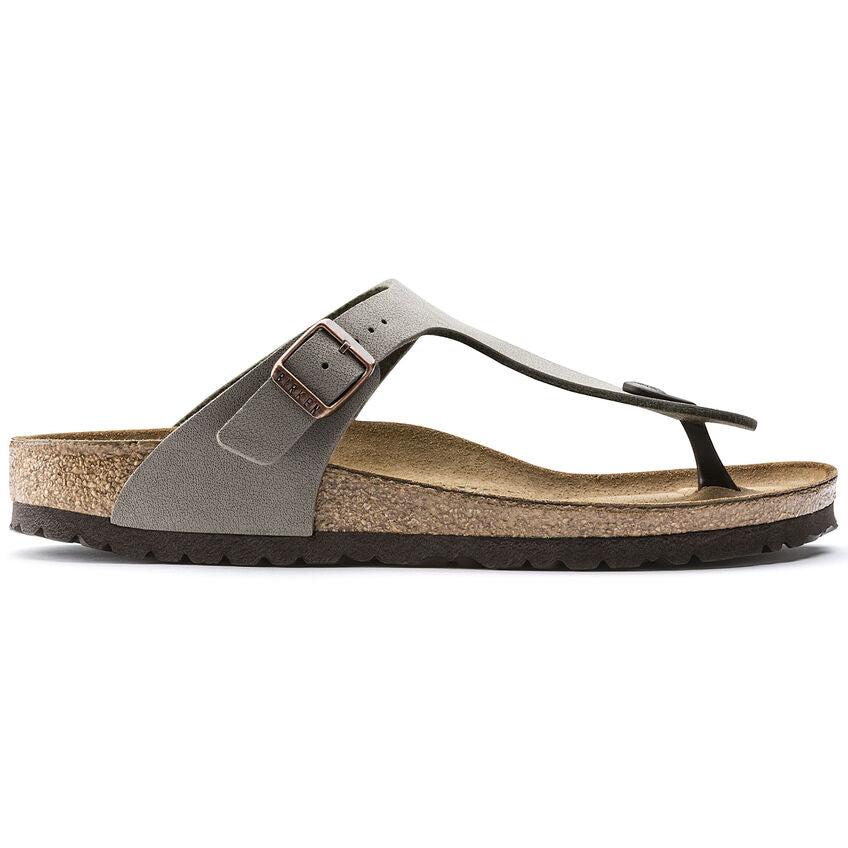 Birkenstock 043391 Gizeh birko-flor nubuck stone