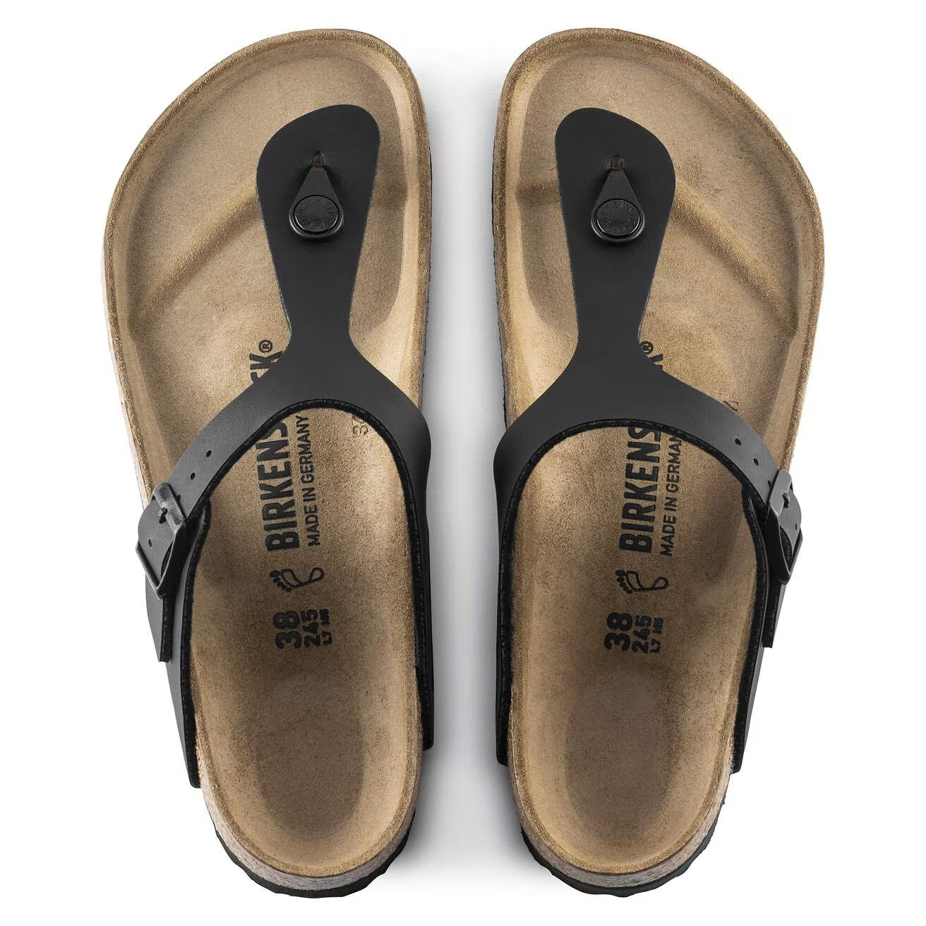 Birkenstock 043691 Gizeh  Birko-Flor black
