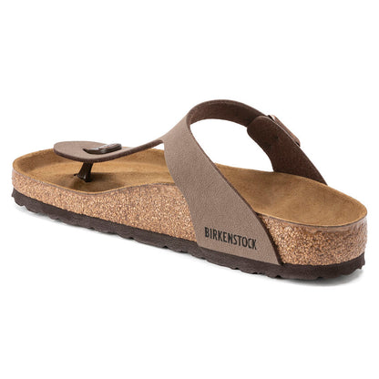 Birkenstock 043751 Gizeh birko-flor nubuck mocca