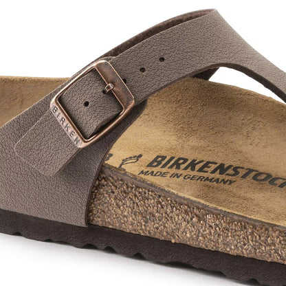 Birkenstock 043751 Gizeh  Birko-Flor Nubuck mocca