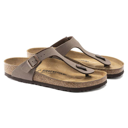 Birkenstock 043751 Gizeh  Birko-Flor Nubuck mocca