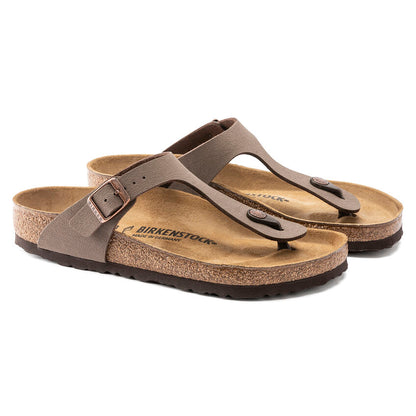 Birkenstock 043751 Gizeh birko-flor nubuck mocca