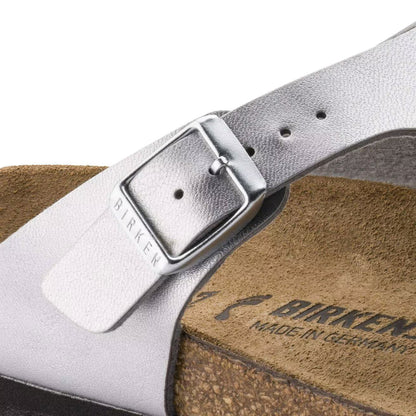 Birkenstock 043851 Gizeh  Birko-Flor silver
