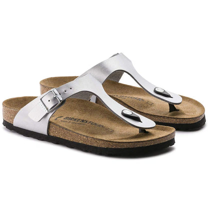 Birkenstock 043851 Gizeh  Birko-Flor silver