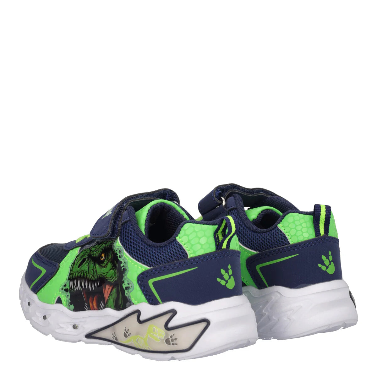 Walt Disney S8020179S Sneakers Bambino Blu e Verde con Luci
