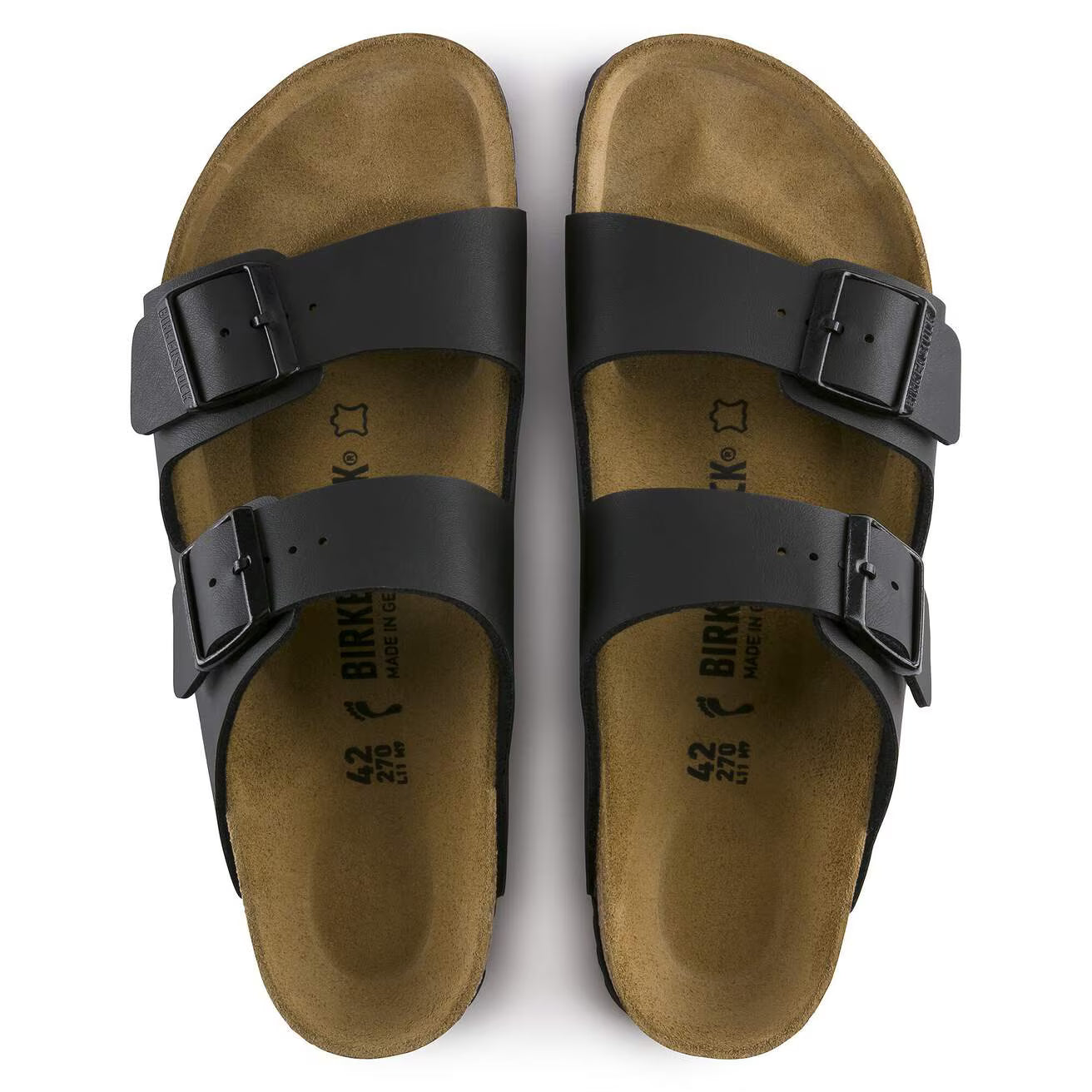 Birkenstock 051793 Arizona  Birko-Flor black