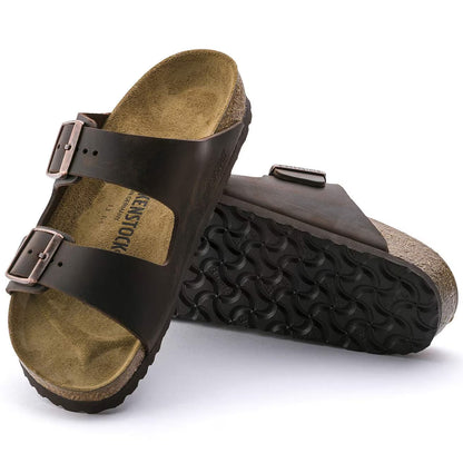 Birkenstock 052533 Arizona  Pelle oliata habana