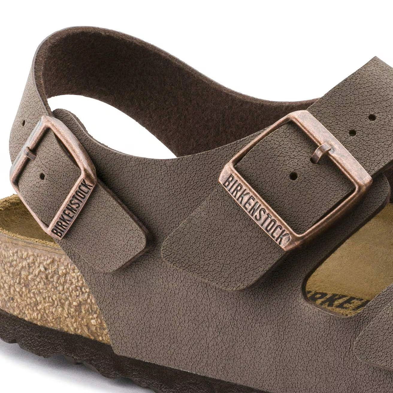 Birkenstock 634503 Milano  Birko-Flor Nubuck mocca