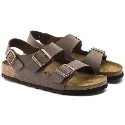 Birkenstock 634503 Milano  Birko-Flor Nubuck mocca