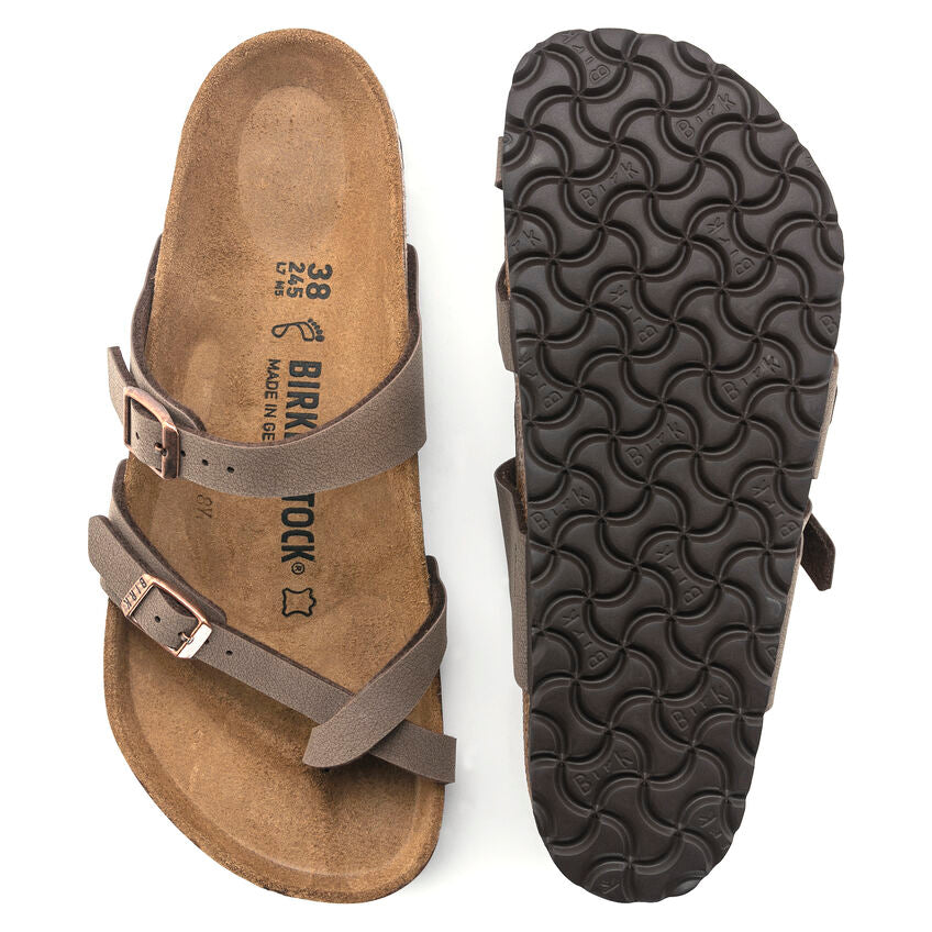 Birkenstock 071061 Mayari birko-flor nubuck mocca