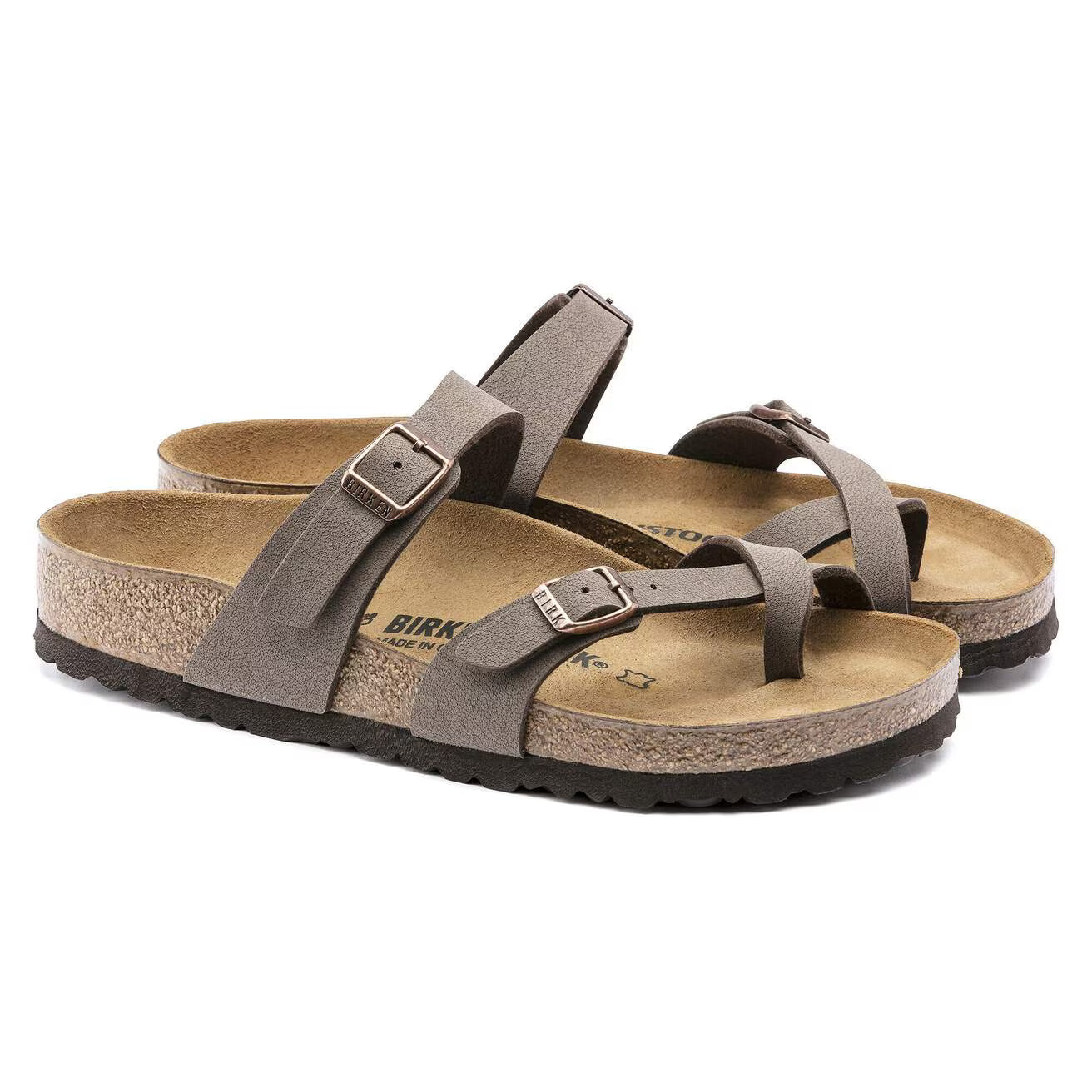 Birkenstock 071061 Mayari  Birko-Flor Nubuck mocca