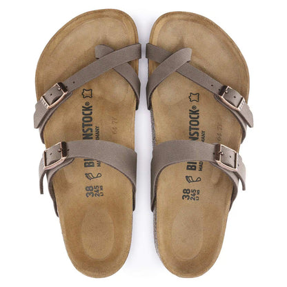 Birkenstock 071061 Mayari  Birko-Flor Nubuck mocca