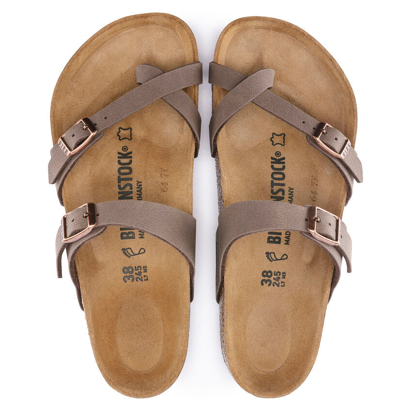 Birkenstock 071061 Mayari birko-flor nubuck mocca