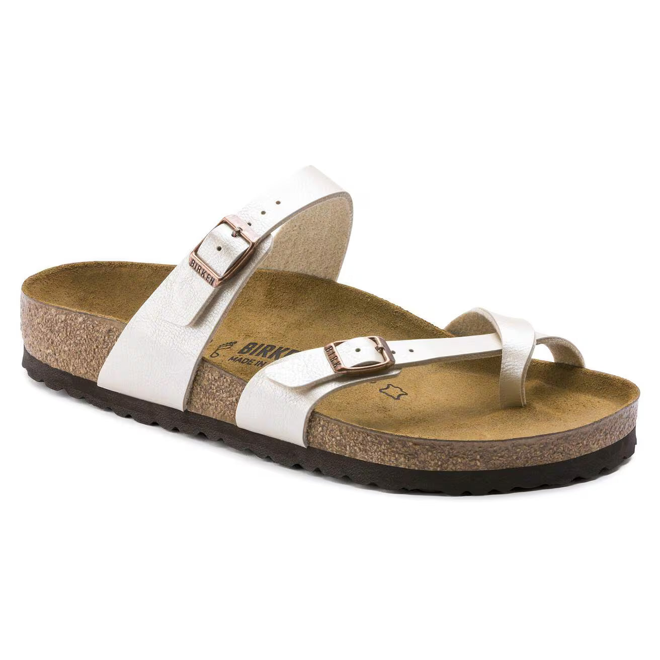 Birkenstock 071661 Mayari  Birko-Flor graceful pearl white