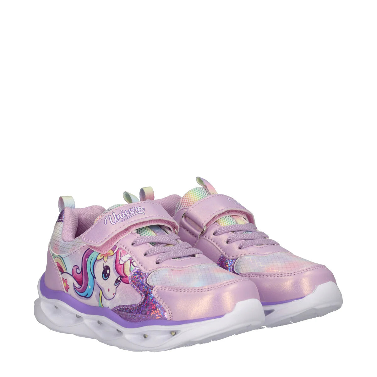 Walt Disney S8010168S Sneakers Bambina Lilla Unicorn con Luci