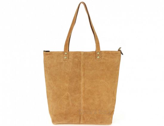 Divas S7112 Alena maxi borsa in pelle scamosciata