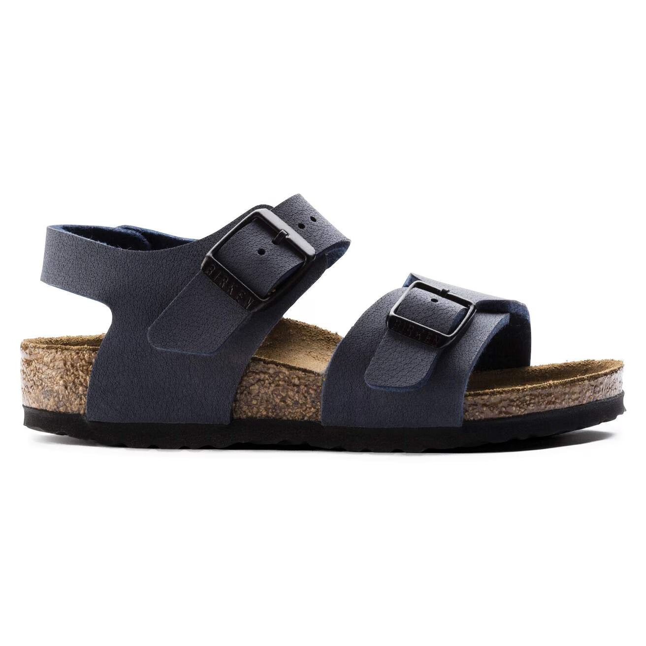 Birkenstock 087773 New York Kids  Birko-Flor Nubuck navy