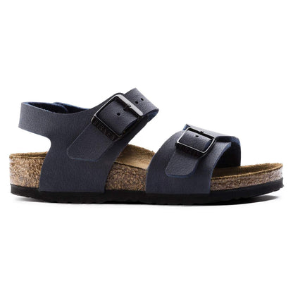 Birkenstock 087773 New York Kids  Birko-Flor Nubuck navy