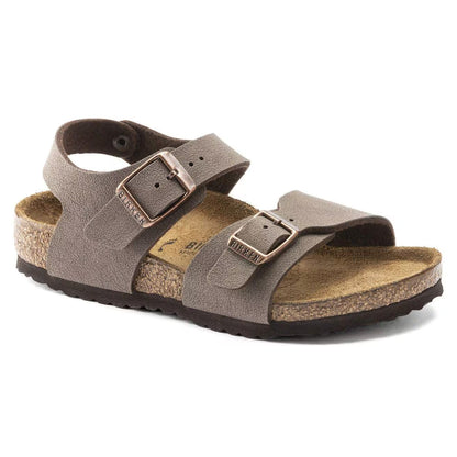 Birkenstock 087783 New York Kids  Birko-Flor Nubuck mocca