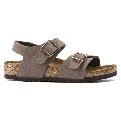 Birkenstock 087783 New York Kids  Birko-Flor Nubuck mocca