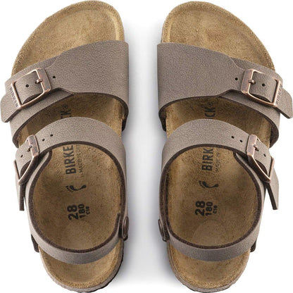 Birkenstock 087783 New York Kids  Birko-Flor Nubuck mocca