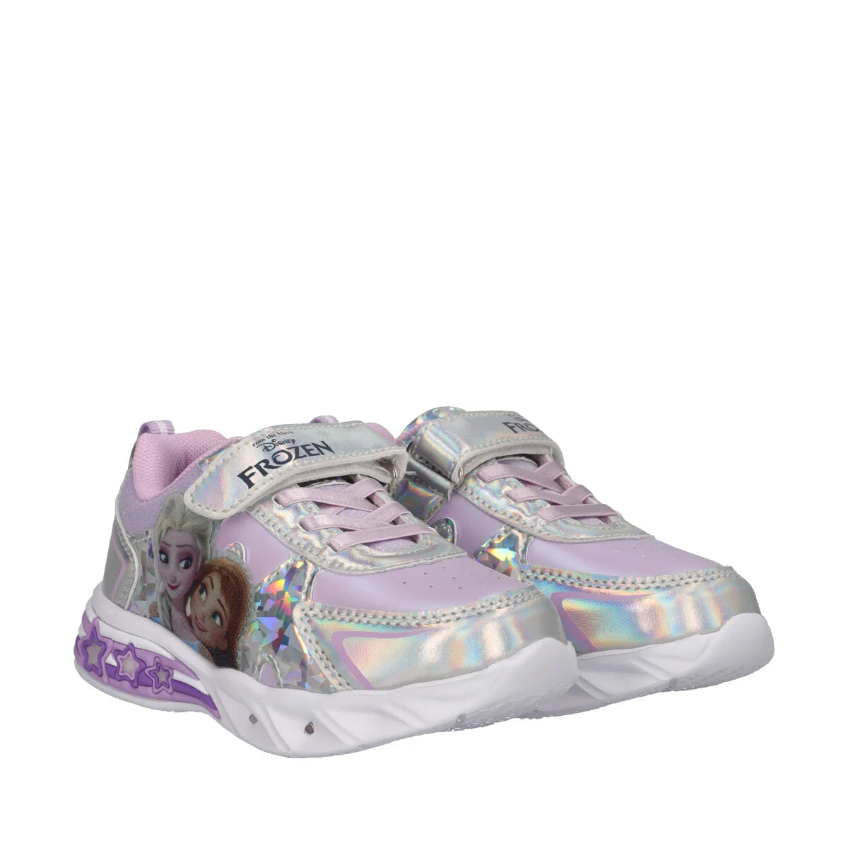 Walt Disney D4310673S Sneakers Bambina Frozen Argento e Lilla
