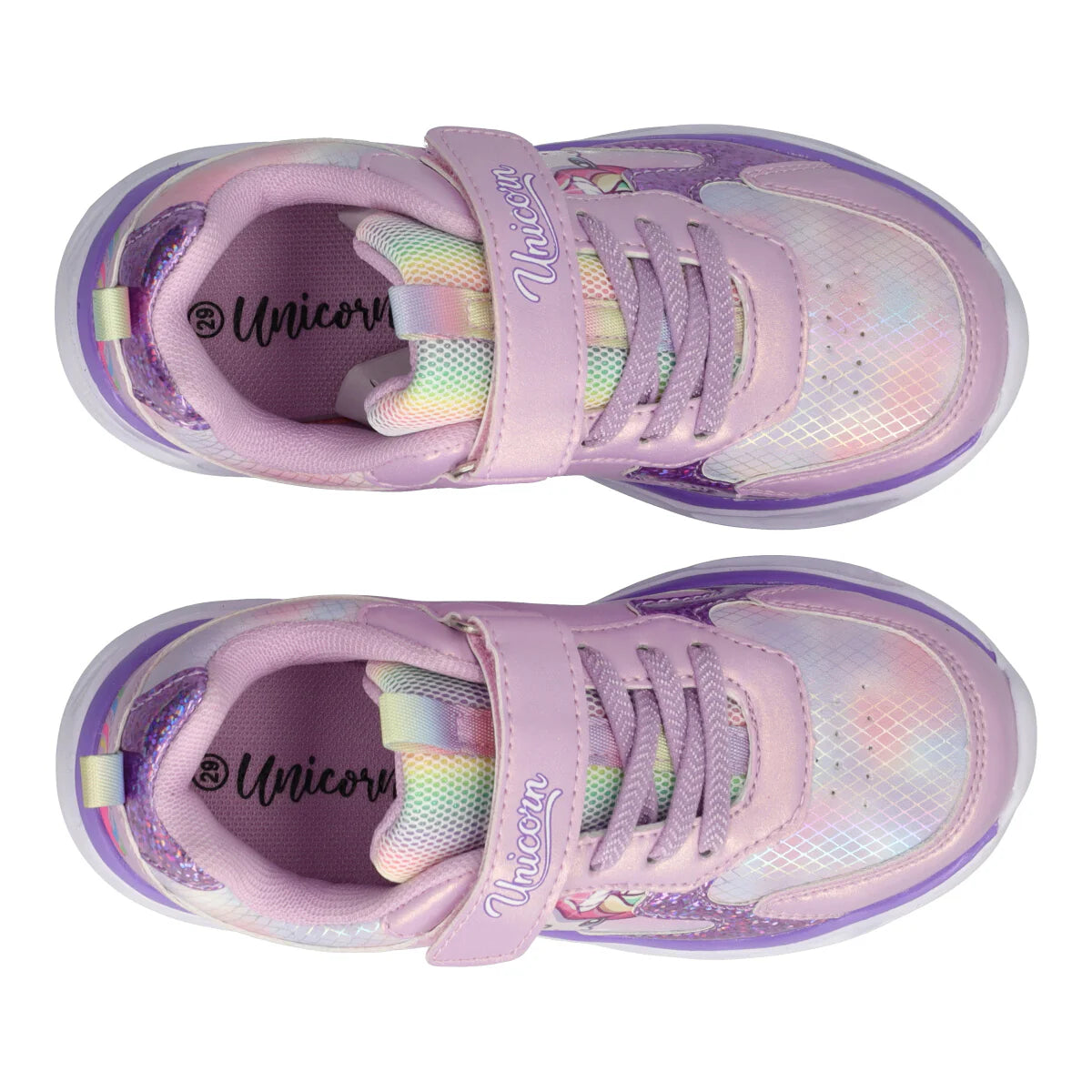Walt Disney S8010168S Sneakers Bambina Lilla Unicorn con Luci