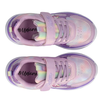 Walt Disney S8010168S Sneakers Bambina Lilla Unicorn con Luci