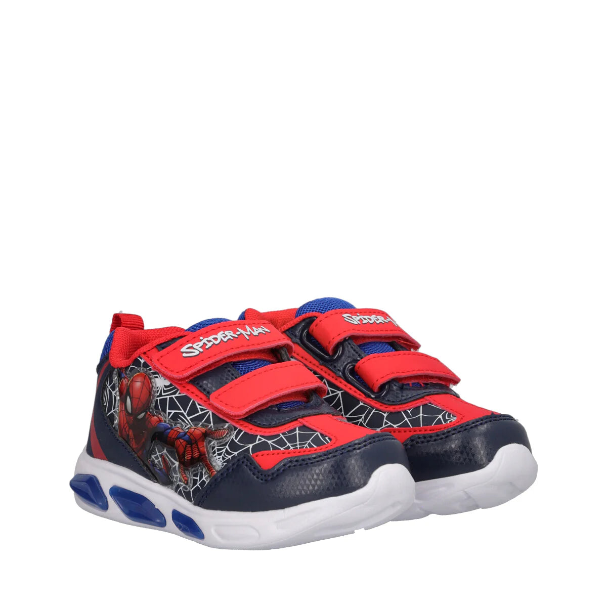 Walt Disney R1310563S Sneakers Bambino Blu e Rosse Spider-Man con Luci