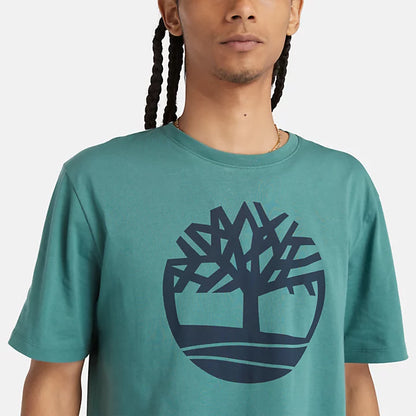 Timberland A2C2R t-shirt con logo ad albero kennebec river da uomo