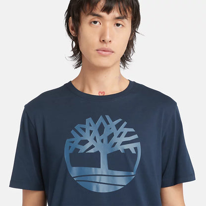 Timberland A2C2R t-shirt con logo ad albero kennebec river da uomo