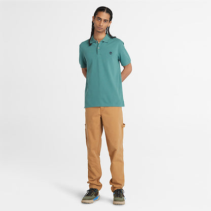 Timberland A2DJE polo elasticizzata merrymeeting river da uomo