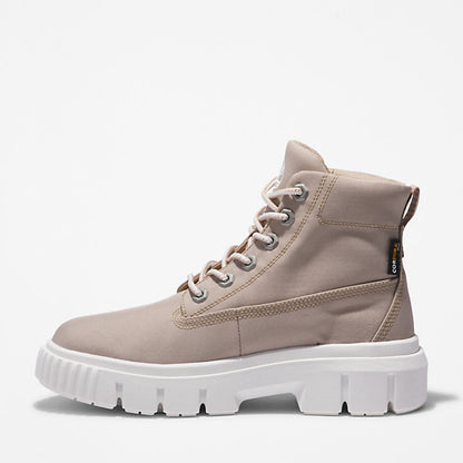 Timberland A2JGD stivale stringato greyfield mid da donna in beige