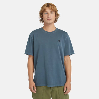 Timberland A5YAY t-shirt garment-dyed ad uomo