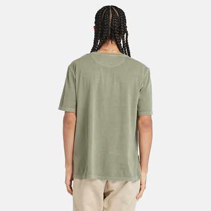 Timberland A5YAY t-shirt garment-dyed ad uomo