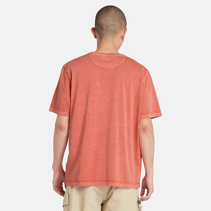 Timberland A5YAY t-shirt garment-dyed ad uomo